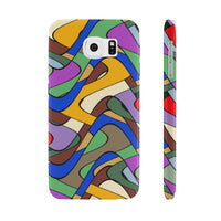 Colorful Curvaceous Matrix Phone Case - Function123