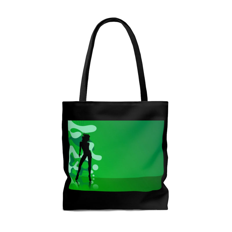 Silhouette Girl Tote Bag - Function123