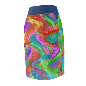 Pastel Colored Wavy Skirt - Function123