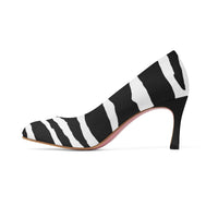 Zebra Skin High Heels