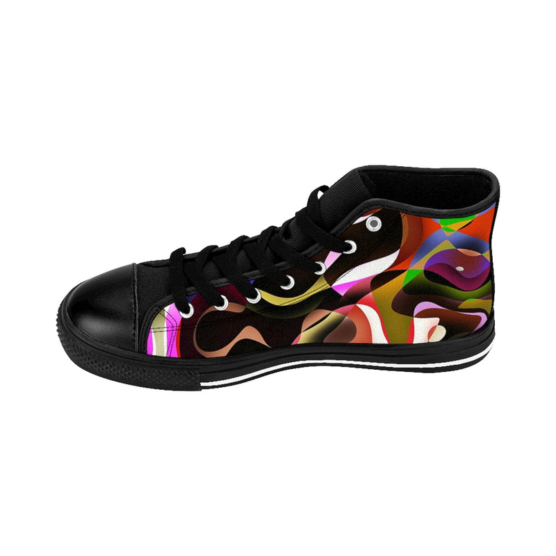 Artistic Movement Mens High Top Sneakers - Function123