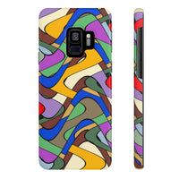 Colorful Curvaceous Matrix Phone Case - Function123