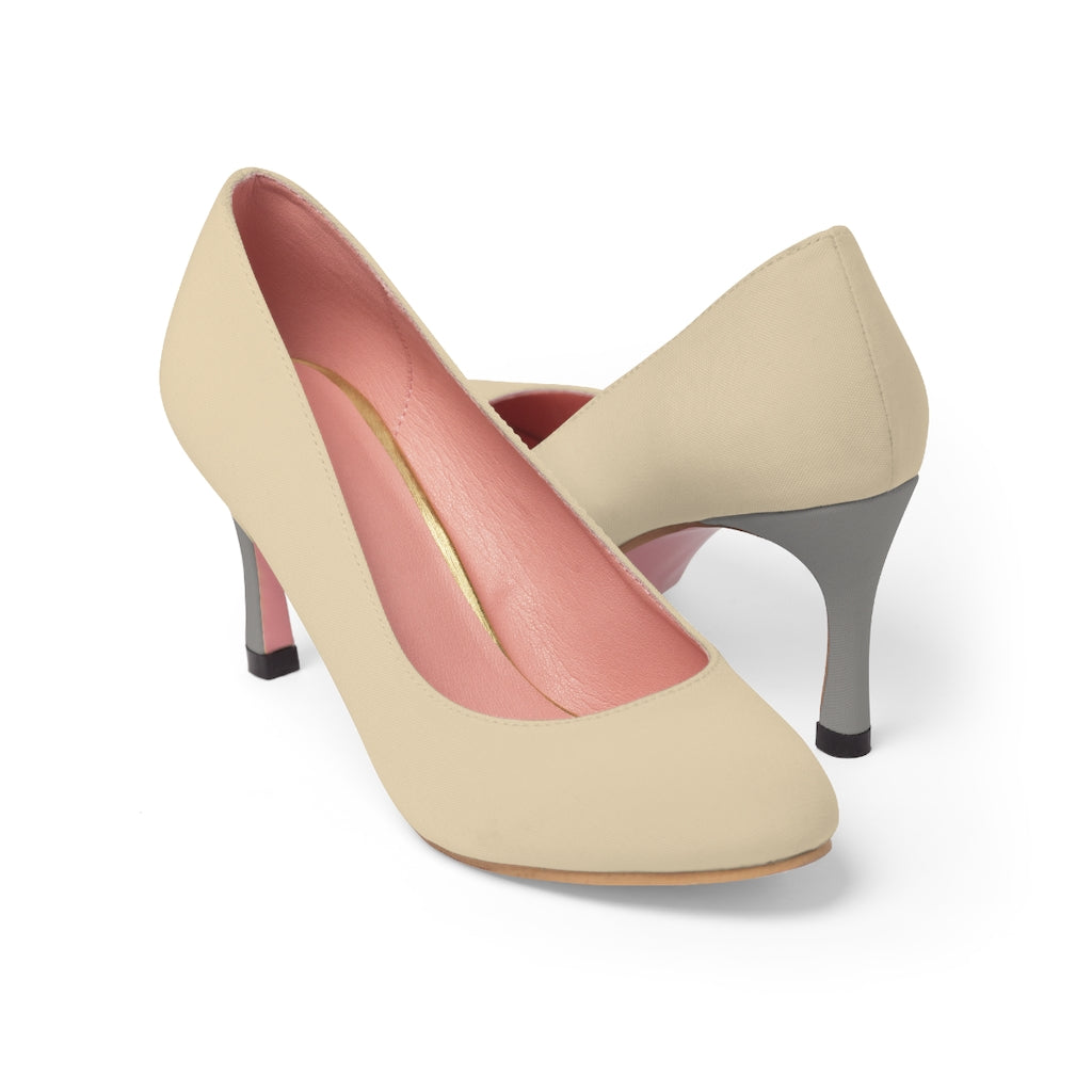 Vanilla Custard & Paloma High Heels