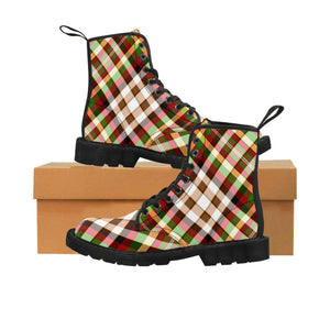 Women's Plaid Boots - Function123