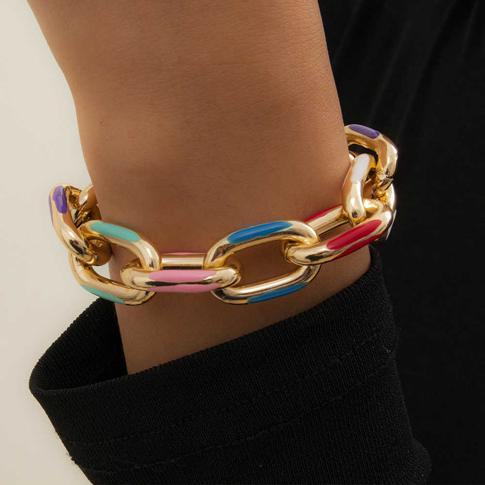 Multi-Color Bohemian Chain Bracelet Fashion Trendy