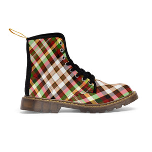 Women's Plaid Boots - Function123