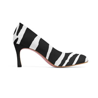 Zebra Skin High Heels