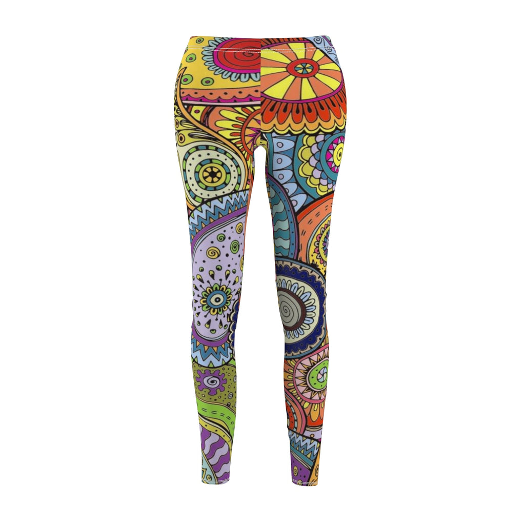 Abstract Paisley Leggings - Function123