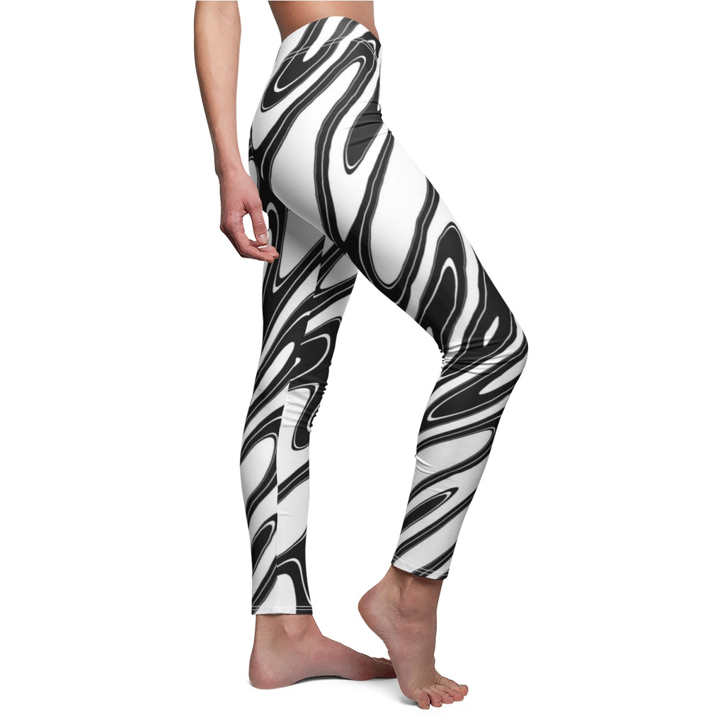 Abstract Zebraskin Leggings - Function123