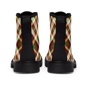 Women's Plaid Boots - Function123