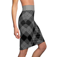 Black Plaid Skirt - Function123