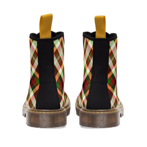 Women's Plaid Boots - Function123