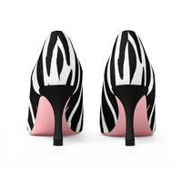 Zebra Skin High Heels