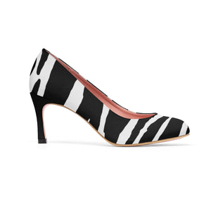 Zebra Skin High Heels