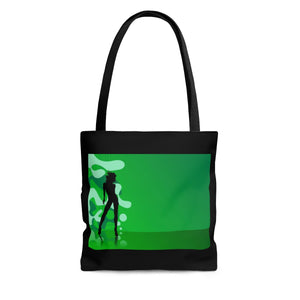 Silhouette Girl Tote Bag - Function123