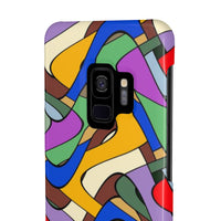 Colorful Curvaceous Matrix Phone Case - Function123