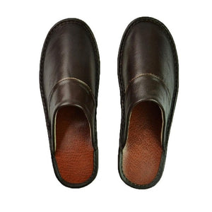 Genuine Leather Home Slippers - Function123