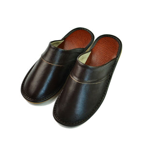 Genuine Leather Home Slippers - Function123