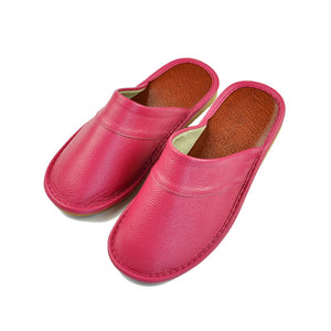 Genuine Leather Home Slippers - Function123