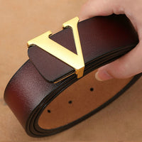 Mens Signature"V" Belt