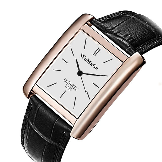 Rectangle Luxury Wristwatch