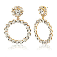 Trendy Pearl Charm Earrings