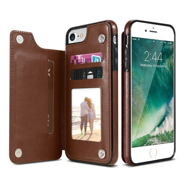 Leather Case For iPhone