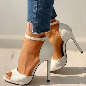 Strapped Summer Stilettos