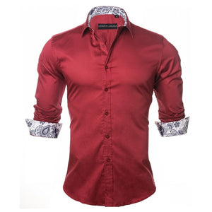 Paisley Fashioned Slim Fit Shirt - Function123