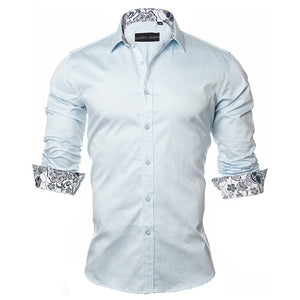 Paisley Fashioned Slim Fit Shirt - Function123