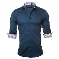 Paisley Fashioned Slim Fit Shirt - Function123