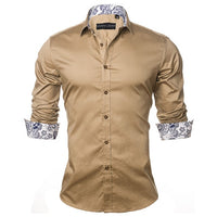 Paisley Fashioned Slim Fit Shirt - Function123