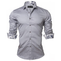 Paisley Fashioned Slim Fit Shirt - Function123