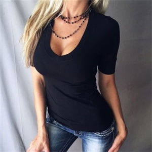 Classic V-Neck T Shirt - Function123