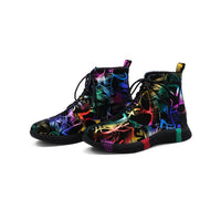 British Style Graffiti Boots for women