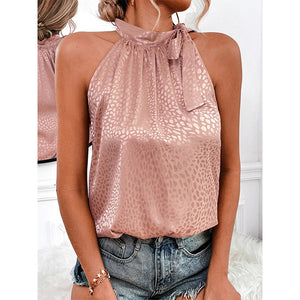 Sexy Off Shoulder Halter Pullover Top